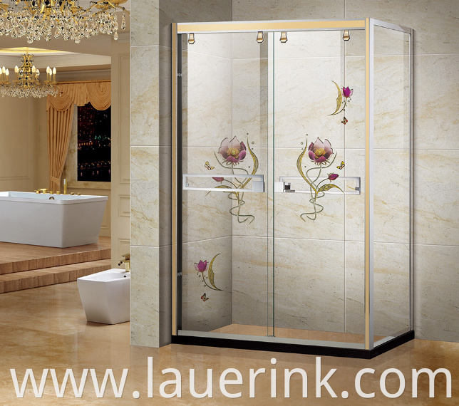 High Temperature Shower Room Glass Ink Png